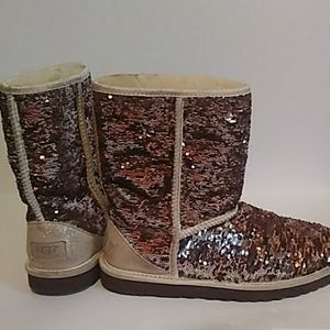 UGGs- Classic Short Sequin